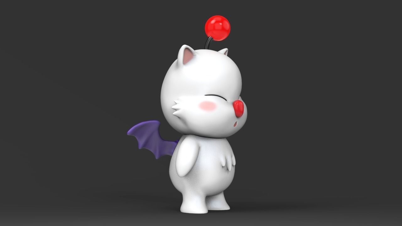 Cute Mogu STL 3D print model_1