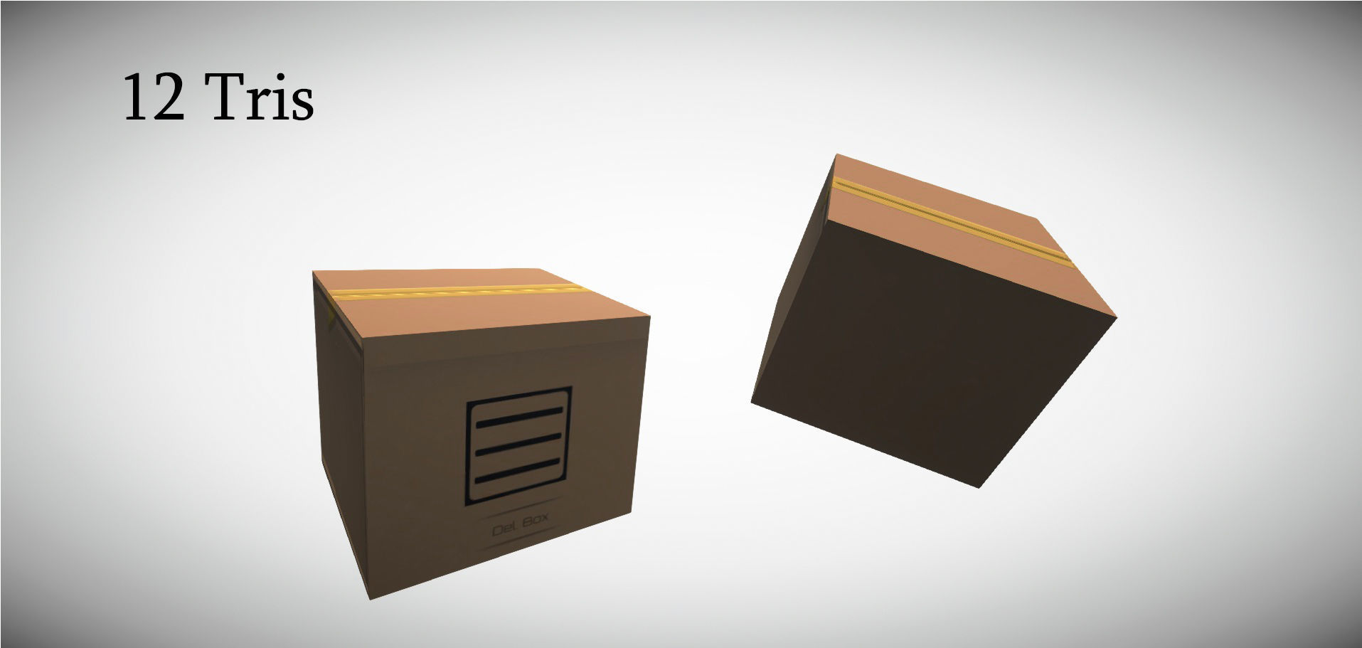 Realistic PC Setup Low-poly 3D model_11