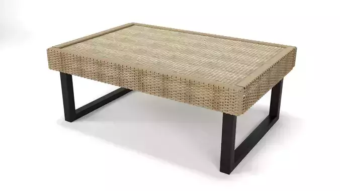 Solleron rattan table