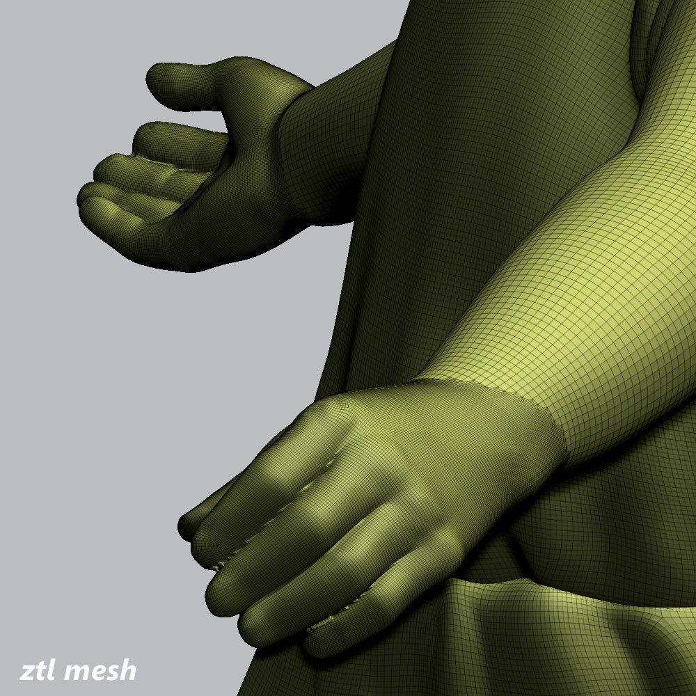 Stalingrad Fountain  - Children s round dance -  3D print model_18