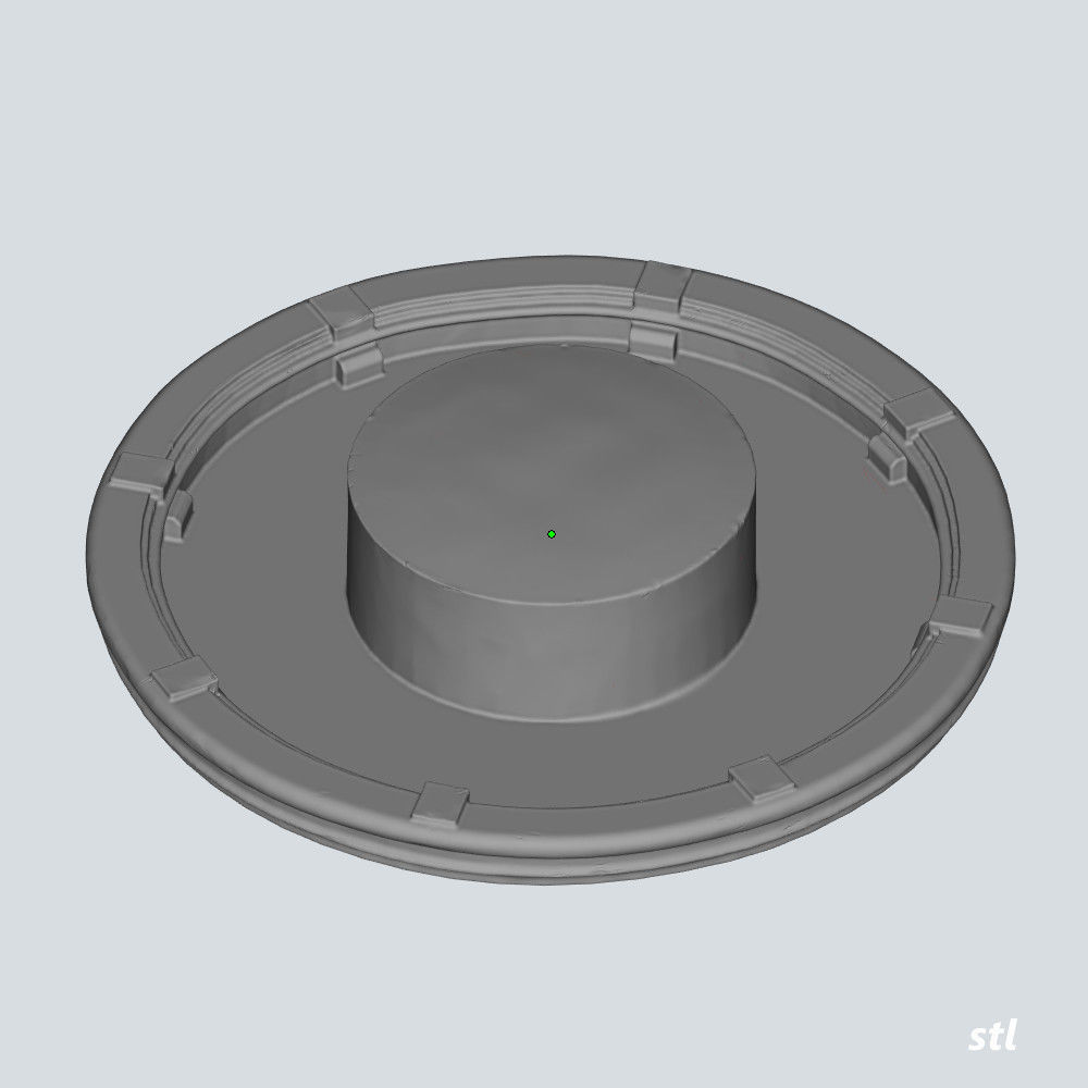 Stalingrad Fountain  - Children s round dance -  3D print model_21