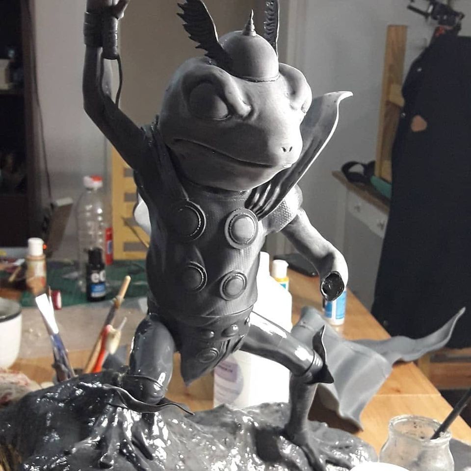 THROG   Thor - Marvel  3D print model_3