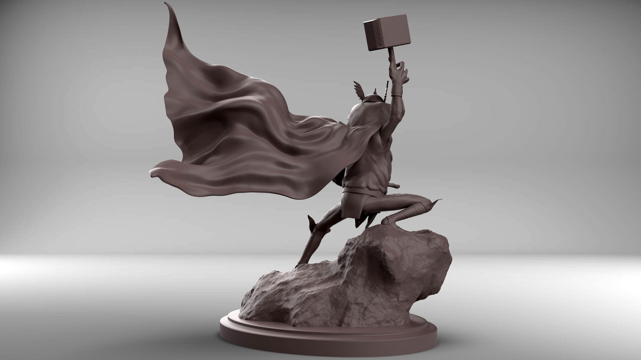 THROG   Thor - Marvel  3D print model_5