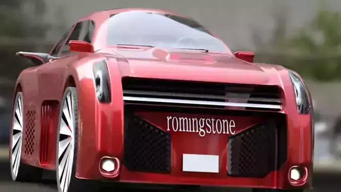 roming stone MMZ 3D model