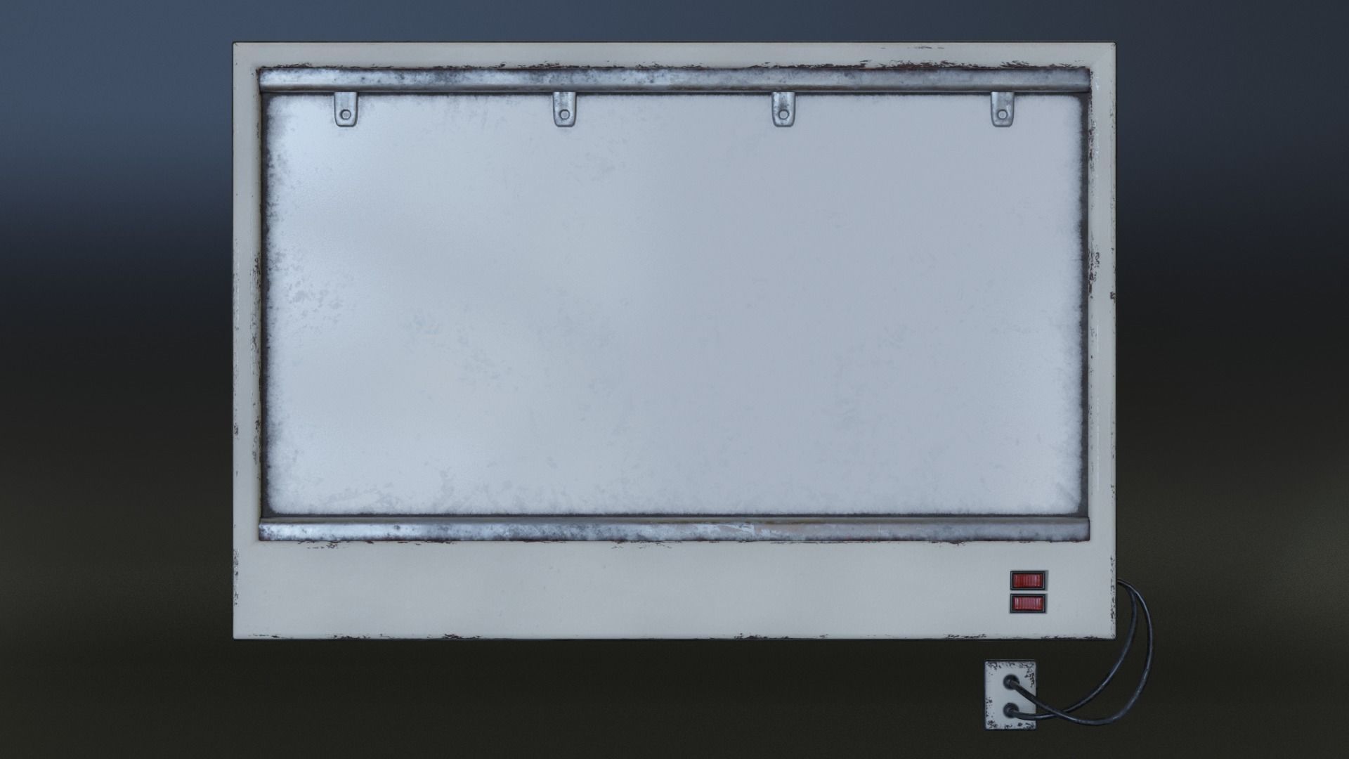 X-Ray Light Box Low-poly 3D model_3