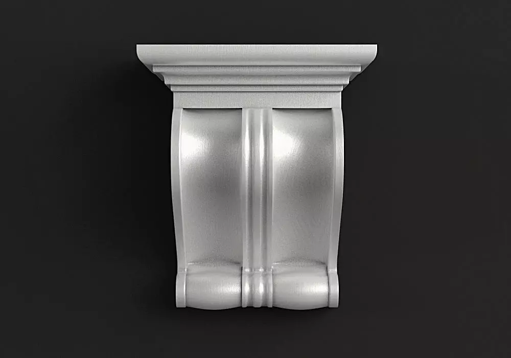 Carved corbel 3D model 3D model_0