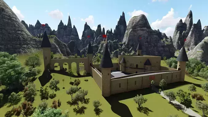 Medieval Settlement - 5 kingdoms