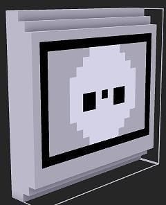 Sockets light switch in minecraft 3D print model