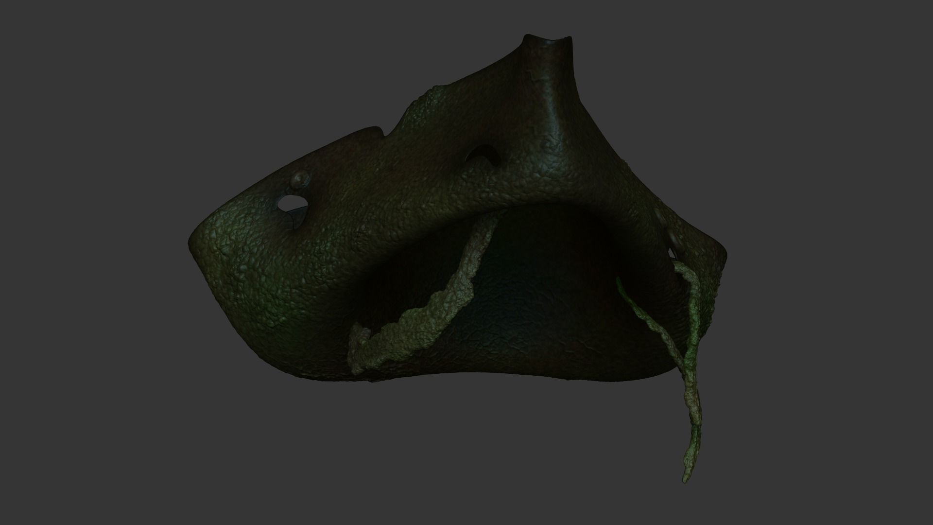 3D model Flying Dutchman Crew Hat 02 - Pirate Costume VR / AR / low