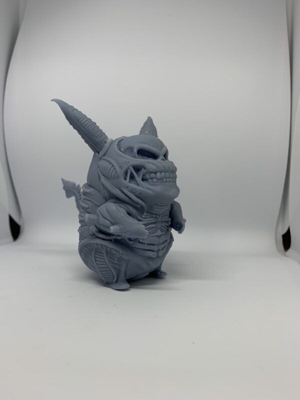 Pikachu Alien Xenomorph  3d print model 3D print model 3D print model_10