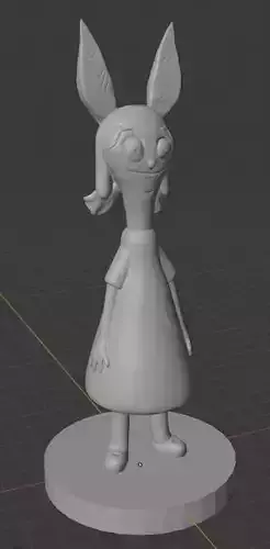 Louise Belcher 3D print model