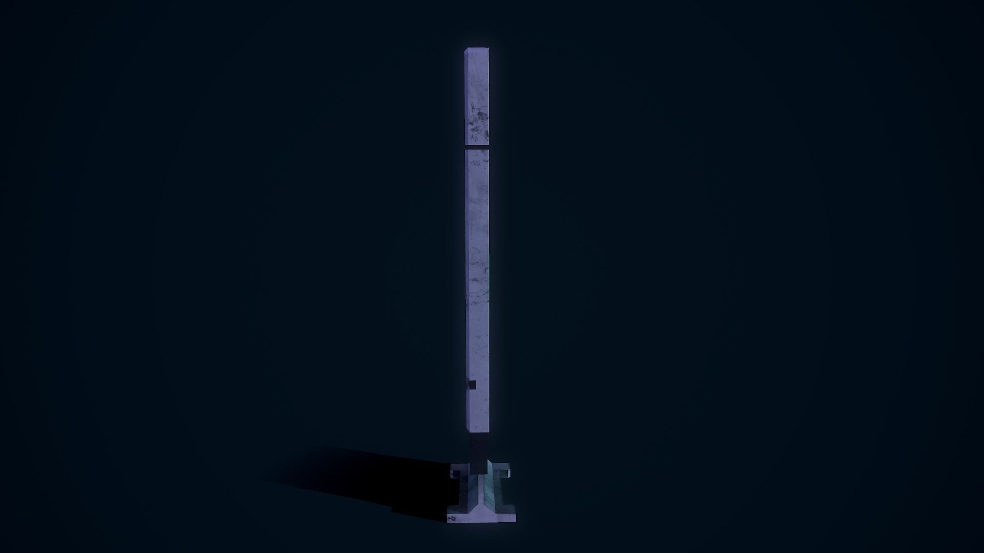 Sci Fi Scanner Low-poly 3D model_11