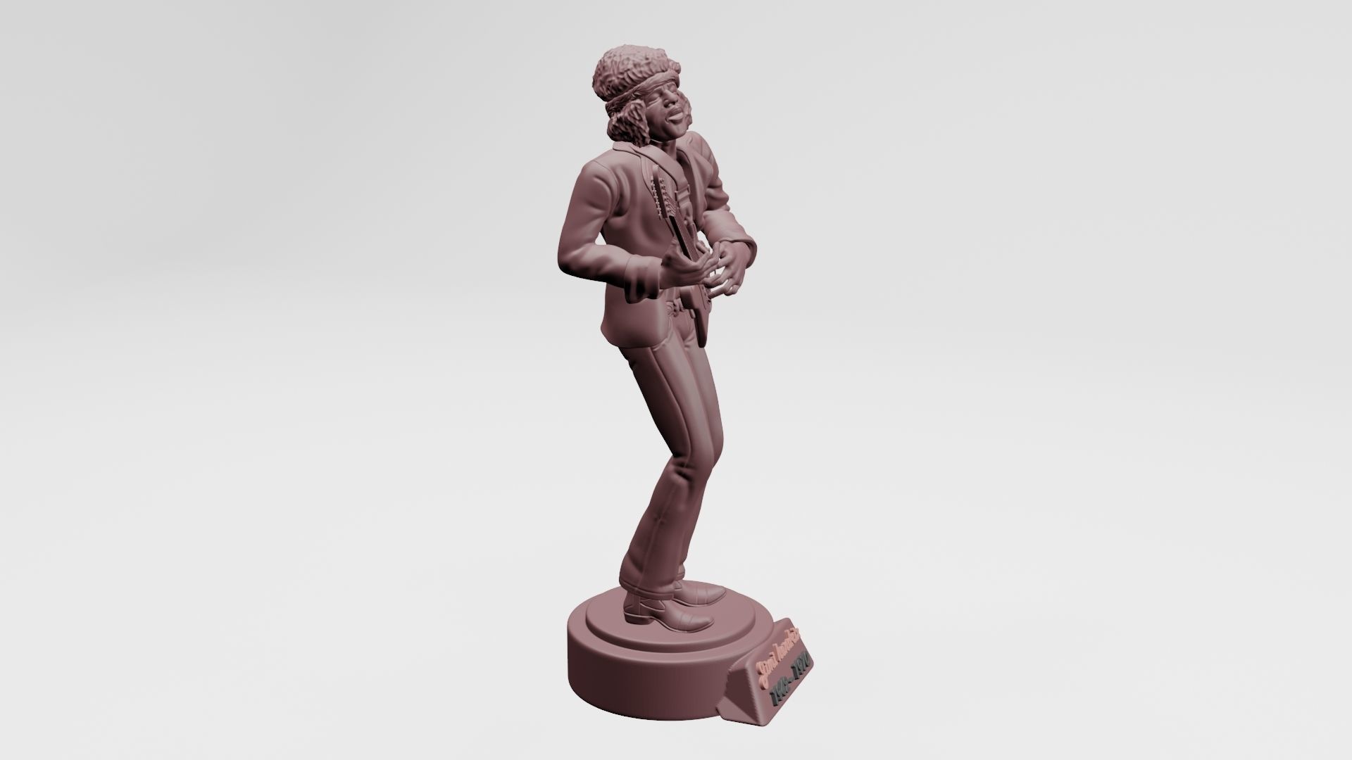 Jimi Hendrix - 3D Printing 3D print model_8