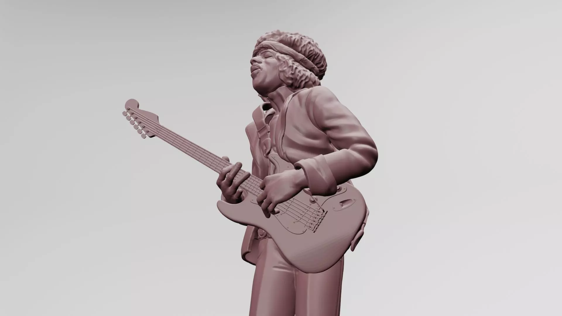 Jimi Hendrix - 3D Printing 3D print model_0