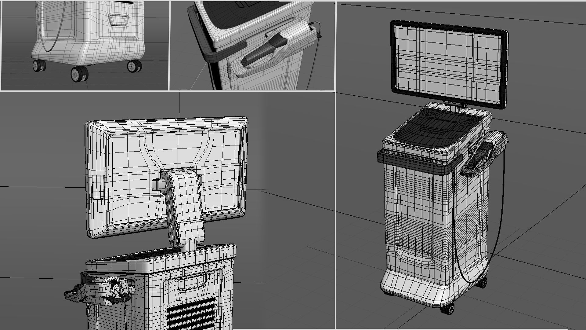 3D Dental Scanner Digital Laboratory 3D model_2