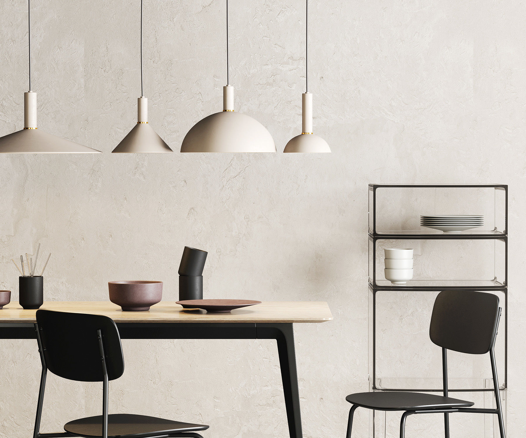 Dining Room Interior  317 3D model_1