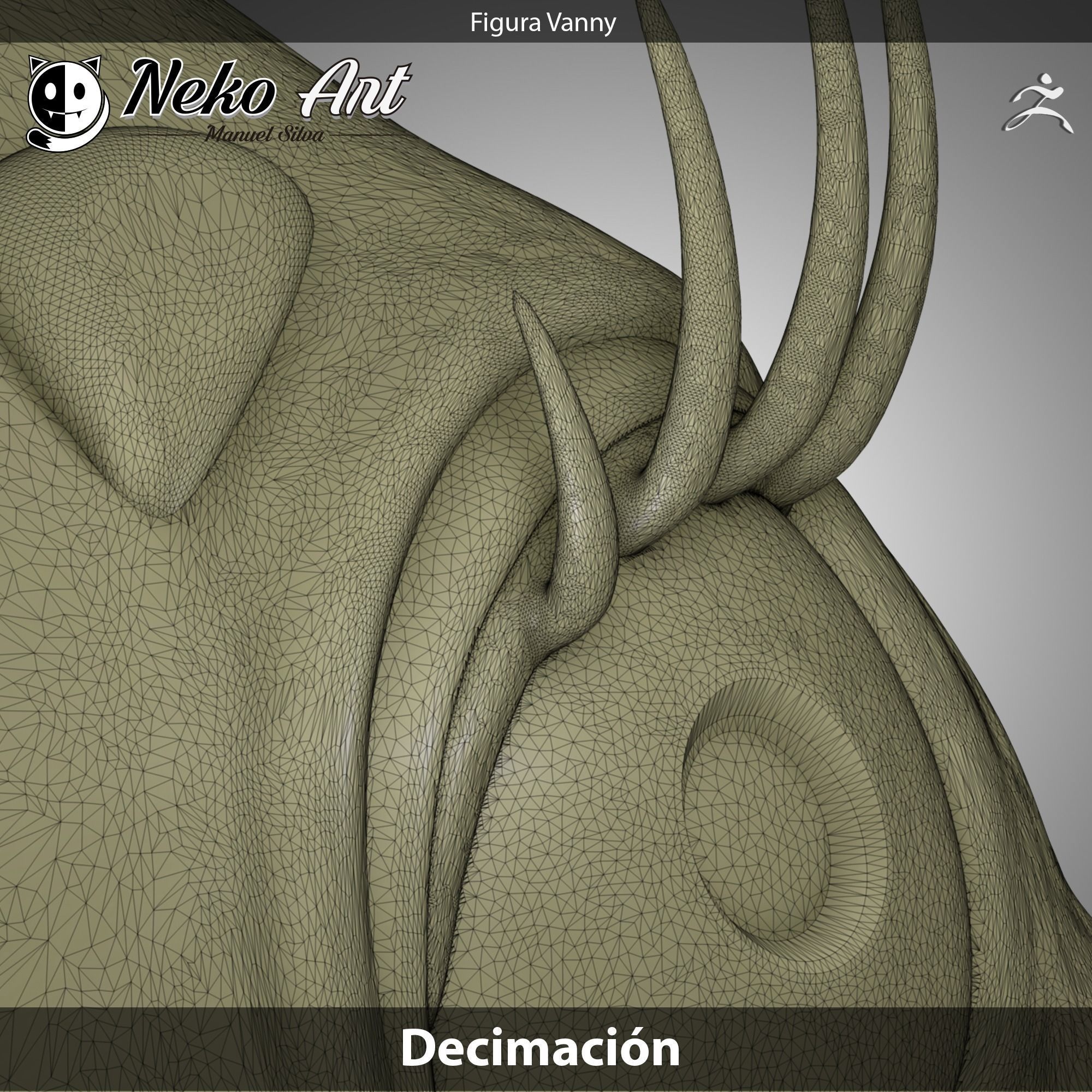 Figure Vanny FNAF Security Breach 3D print model_11