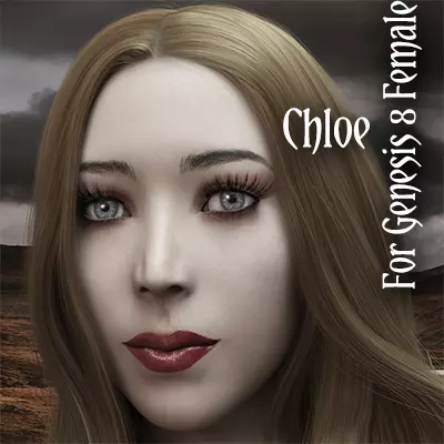 Chloe Filipina Character for Genesis 8 Female Free 3D model