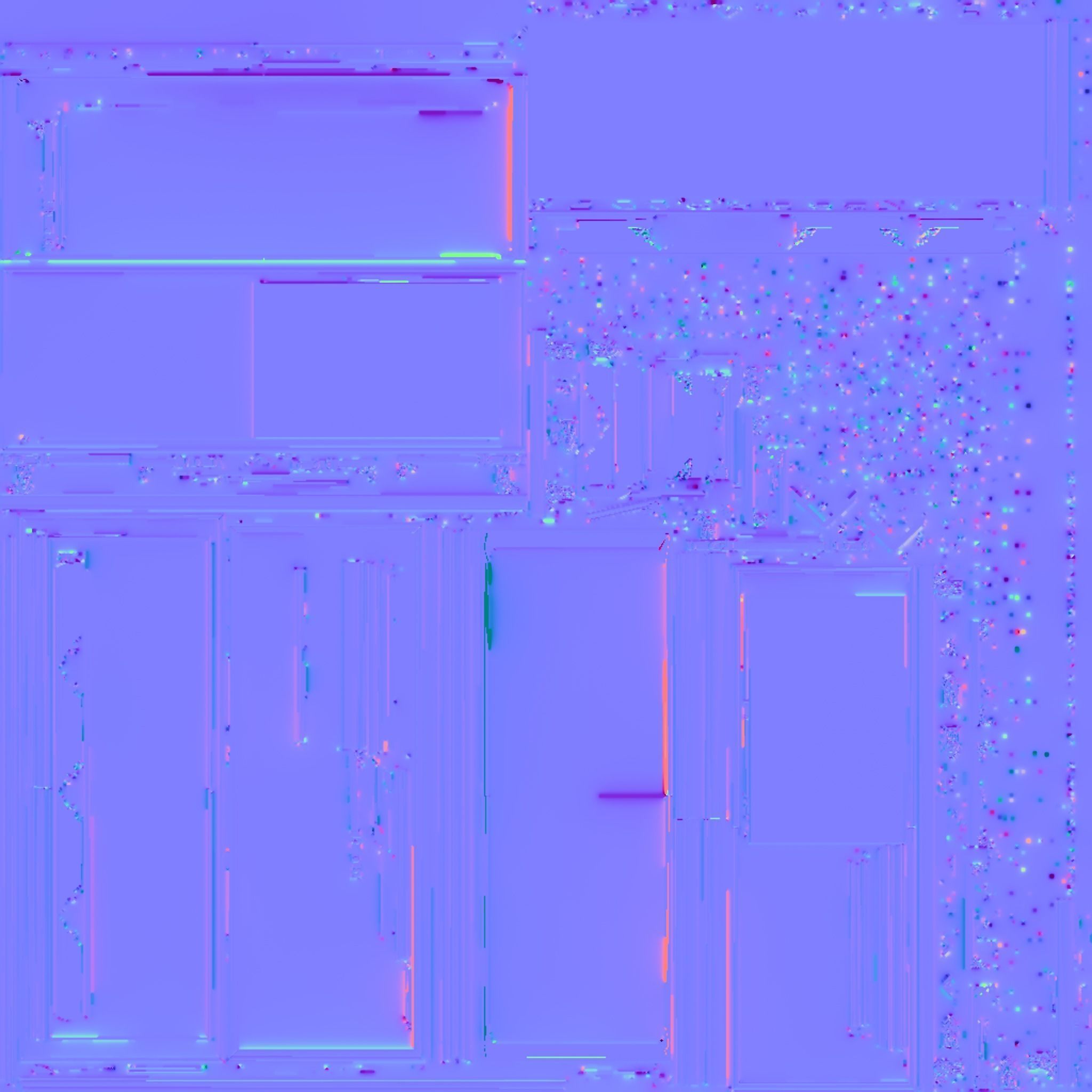 Ataud marble casket 3D model_6