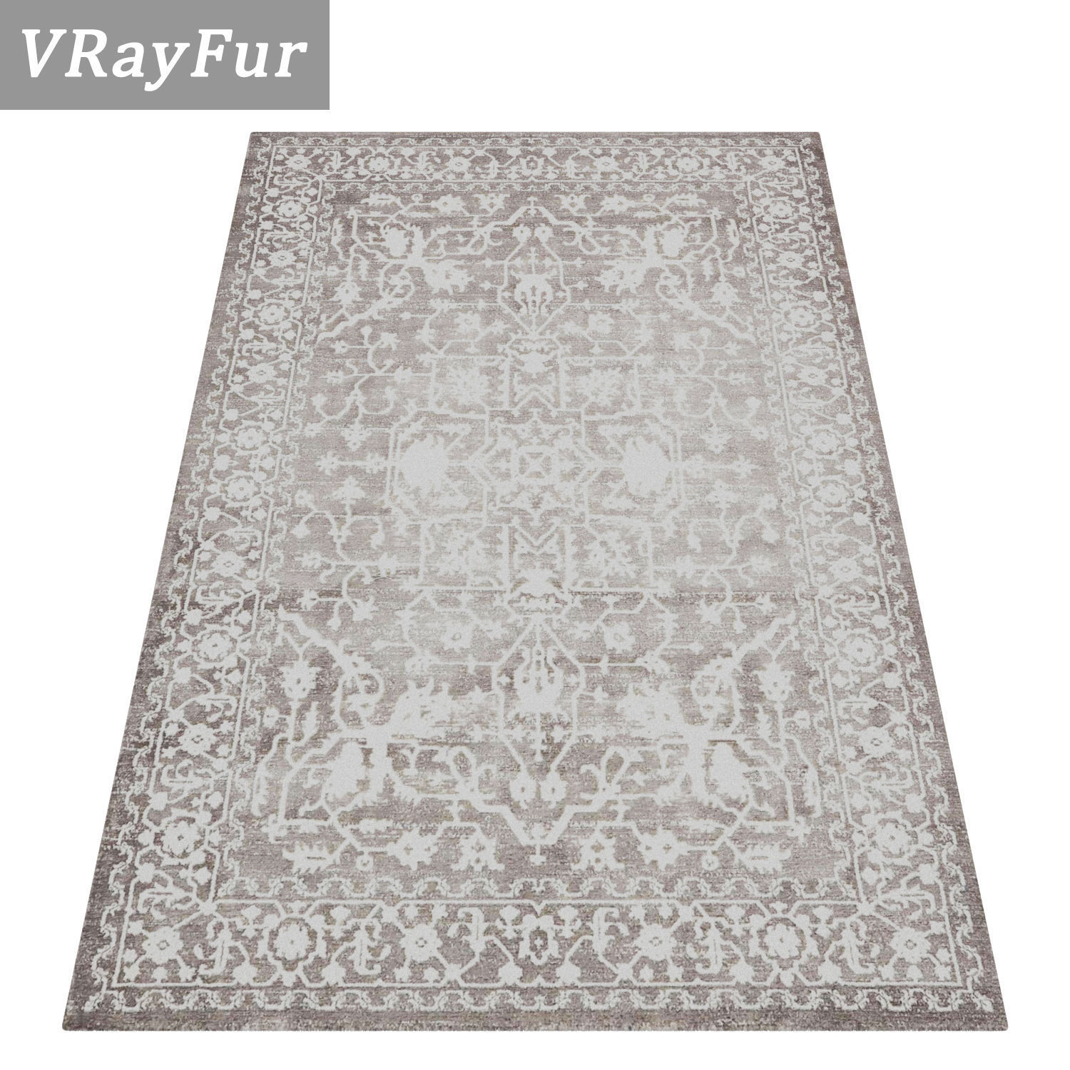 Rug Set 1758 3D model_2
