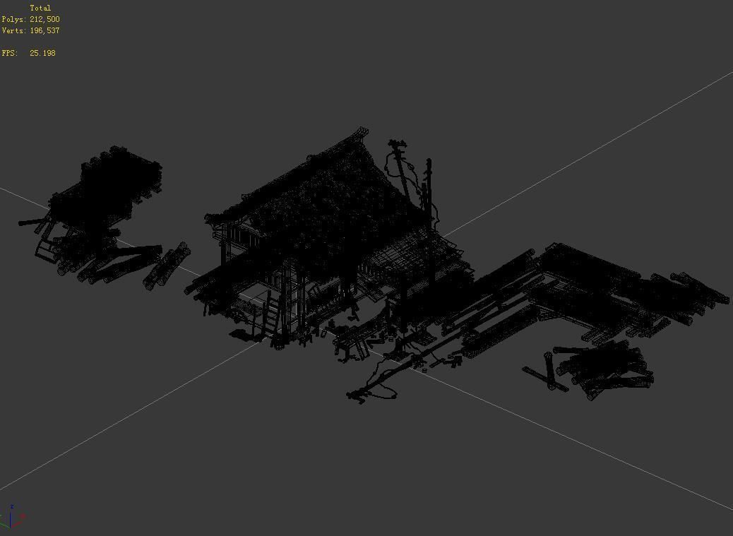 Craftsman-Lumber Yard 13 3D model_4