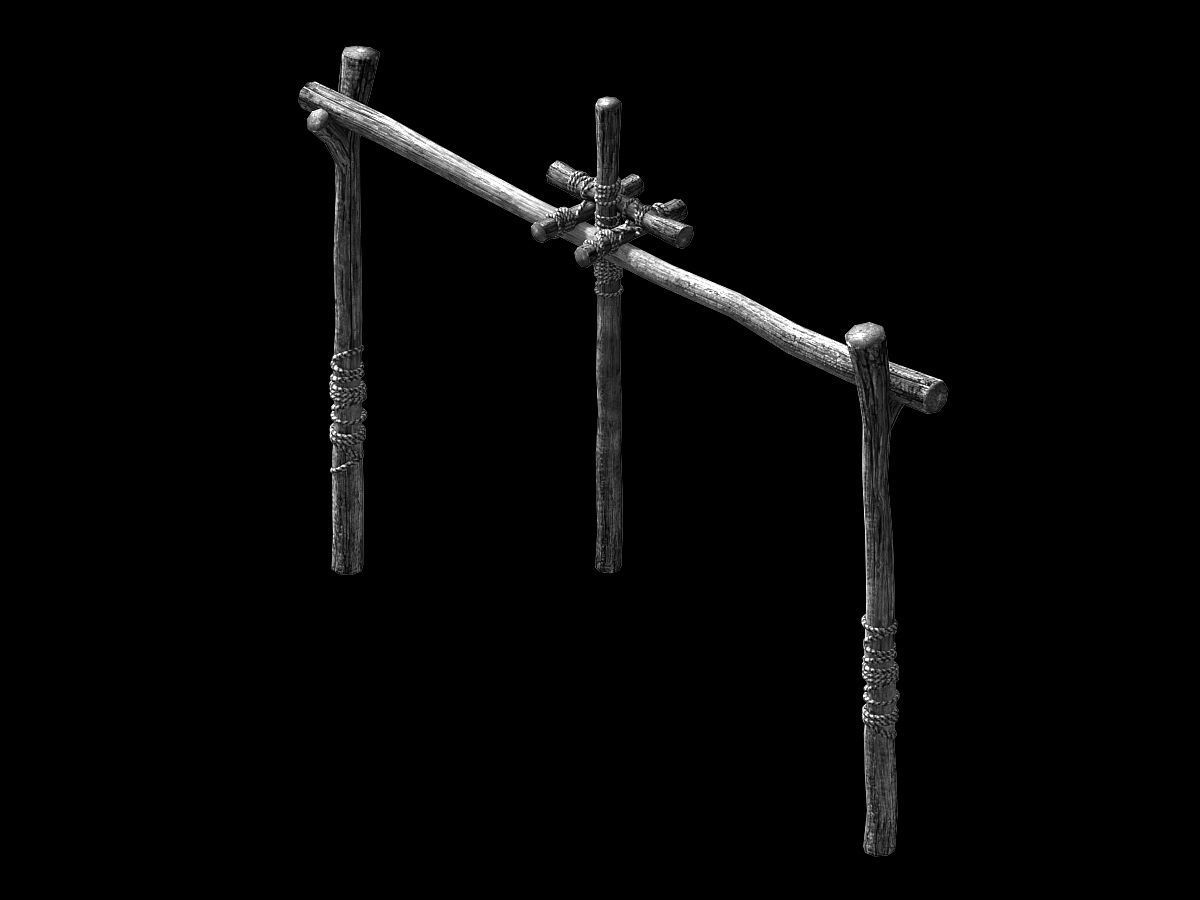 Industrial production-drilling rig 71 3D model_2