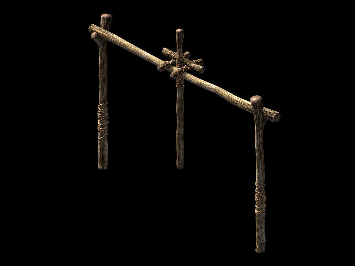 Industrial production-drilling rig 71 3D model_1