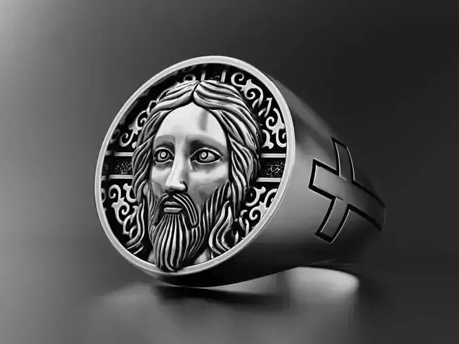 Ring with Jesus