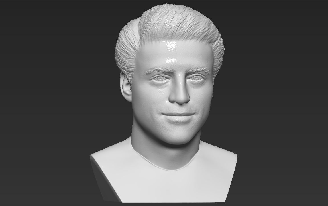 Joey Tribbiani from Friends bust 3D printing ready stl obj 3D print model_12