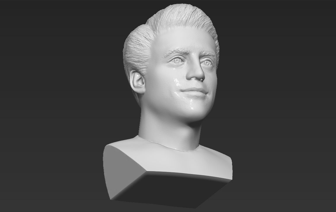 Joey Tribbiani from Friends bust 3D printing ready stl obj 3D print model_21