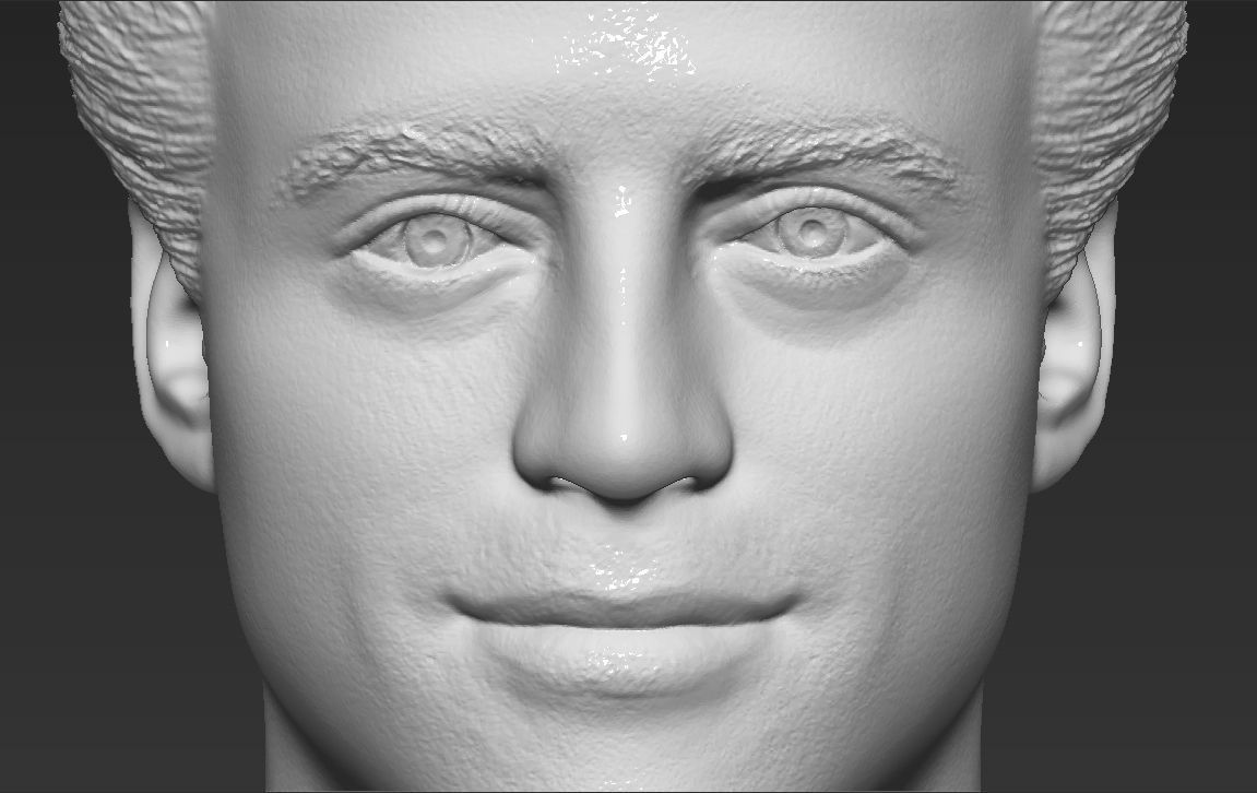 Joey Tribbiani from Friends bust 3D printing ready stl obj 3D print model_13