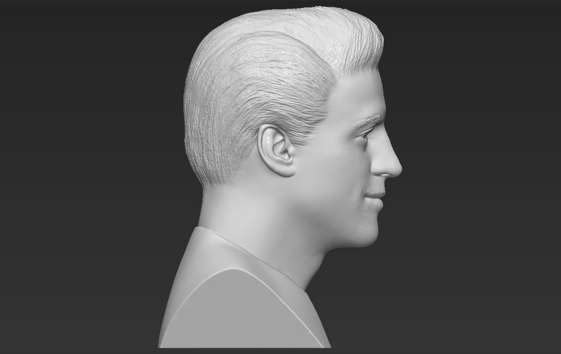 Joey Tribbiani from Friends bust 3D printing ready stl obj 3D print model_9