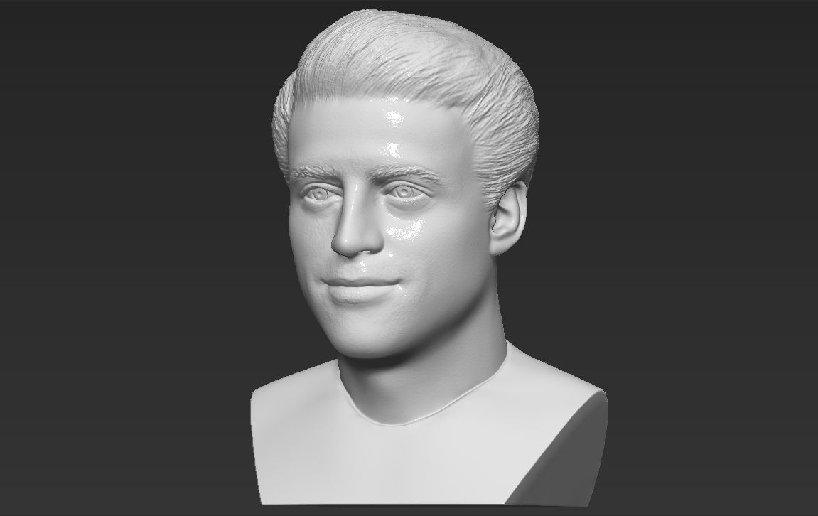 Joey Tribbiani from Friends bust 3D printing ready stl obj 3D print model_2