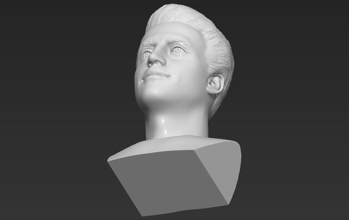 Joey Tribbiani from Friends bust 3D printing ready stl obj 3D print model_20