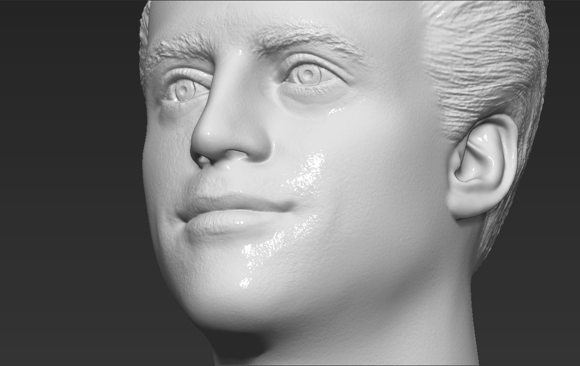Joey Tribbiani from Friends bust 3D printing ready stl obj 3D print model_19