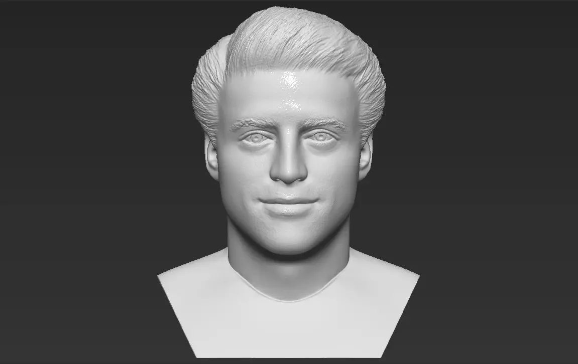 Joey Tribbiani from Friends bust 3D printing ready stl obj 3D print model_0