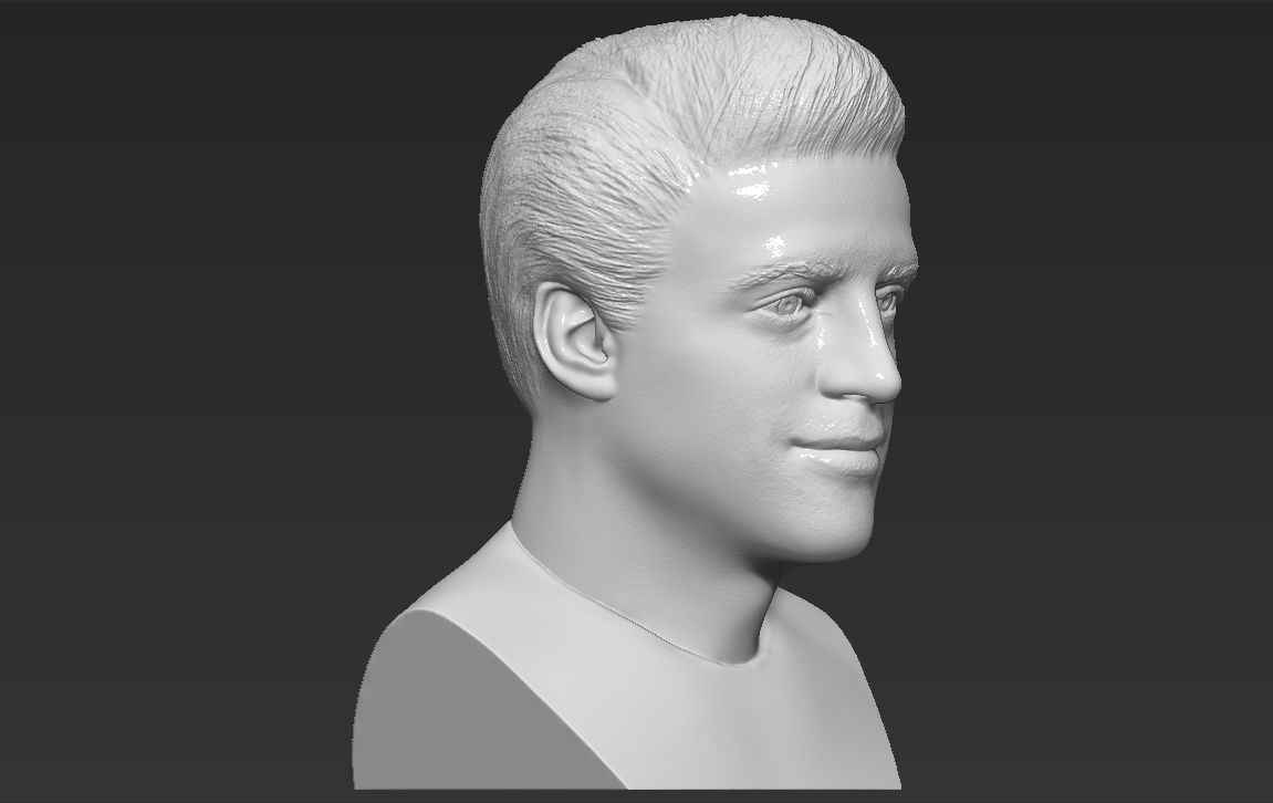Joey Tribbiani from Friends bust 3D printing ready stl obj 3D print model_10