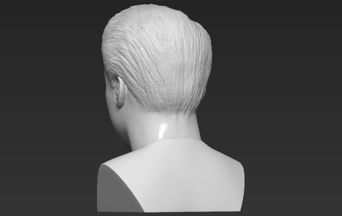 Joey Tribbiani from Friends bust 3D printing ready stl obj 3D print model_6