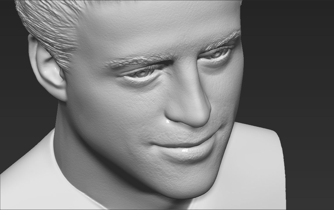 Joey Tribbiani from Friends bust 3D printing ready stl obj 3D print model_17
