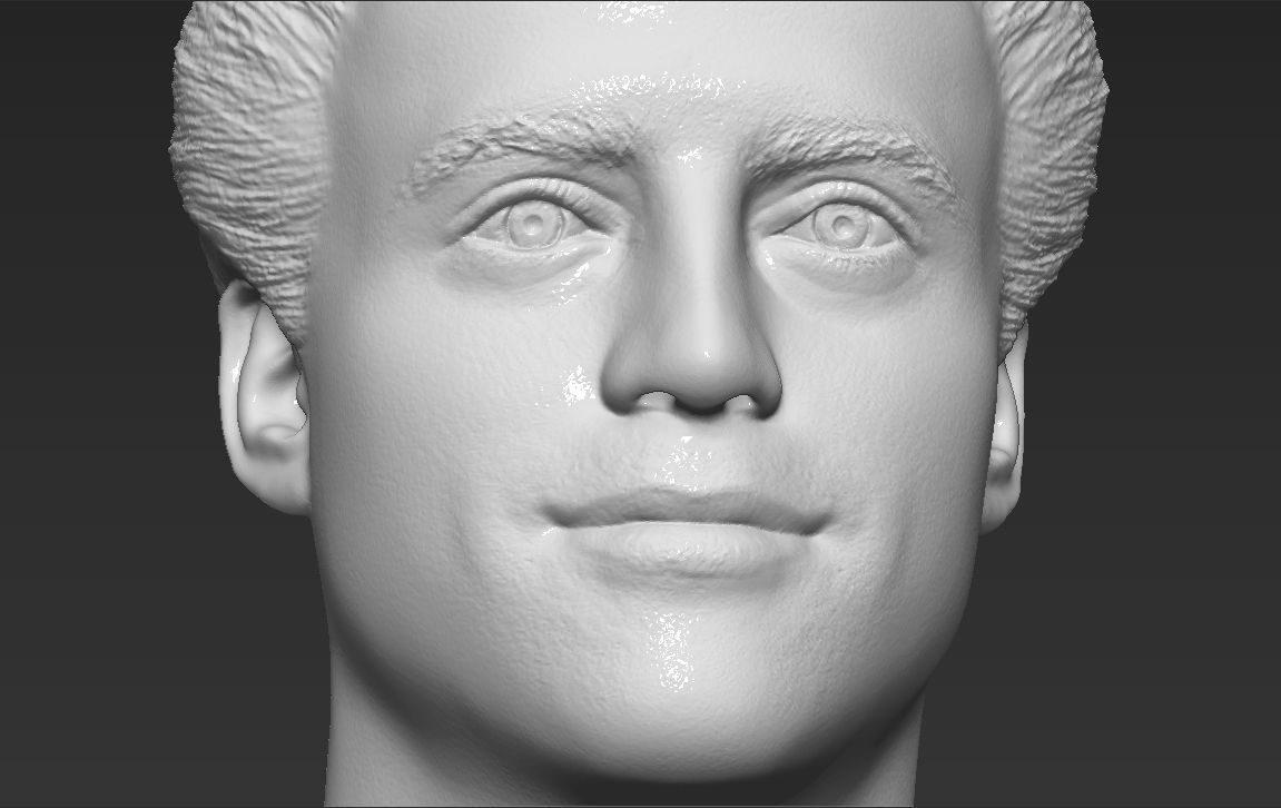 Joey Tribbiani from Friends bust 3D printing ready stl obj 3D print model_18