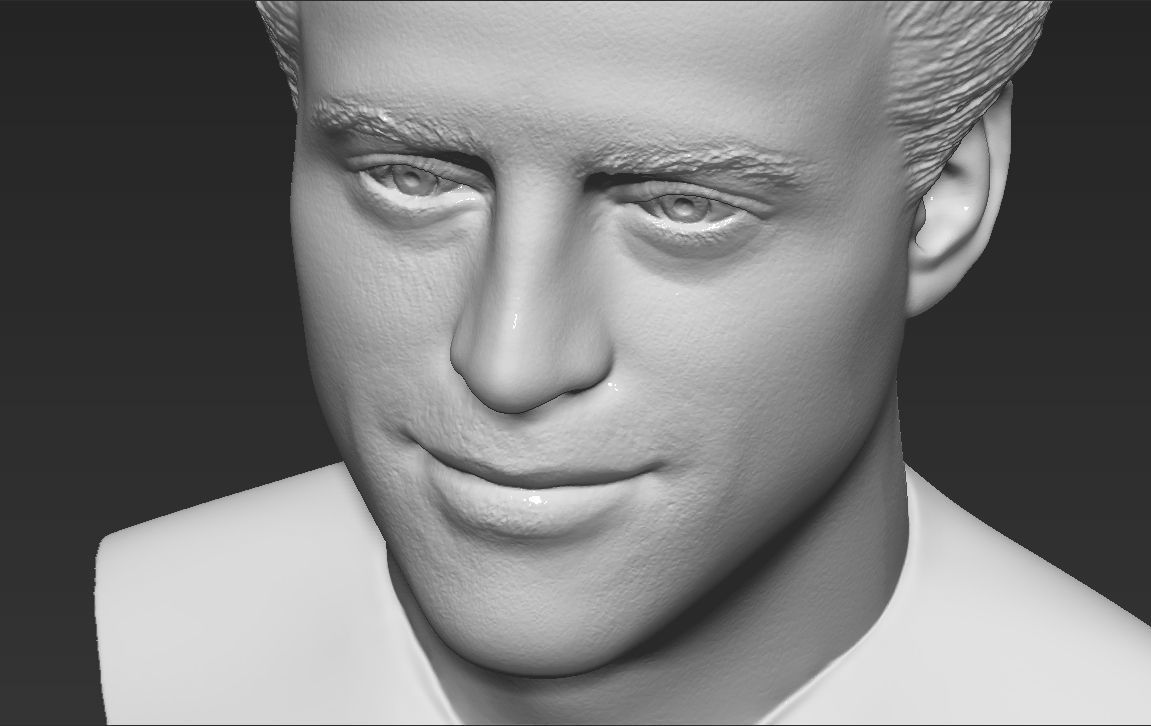 Joey Tribbiani from Friends bust 3D printing ready stl obj 3D print model_16