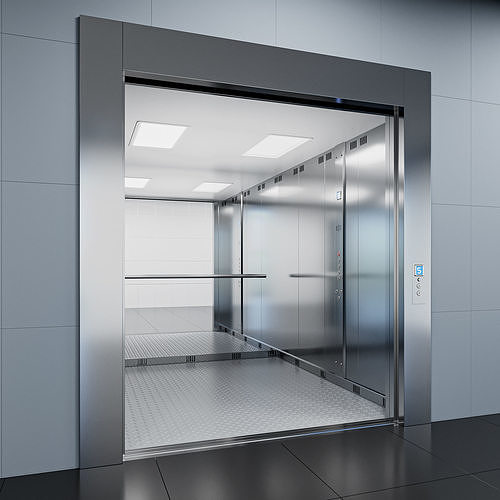 FREIGHT ELEVATOR 3D model