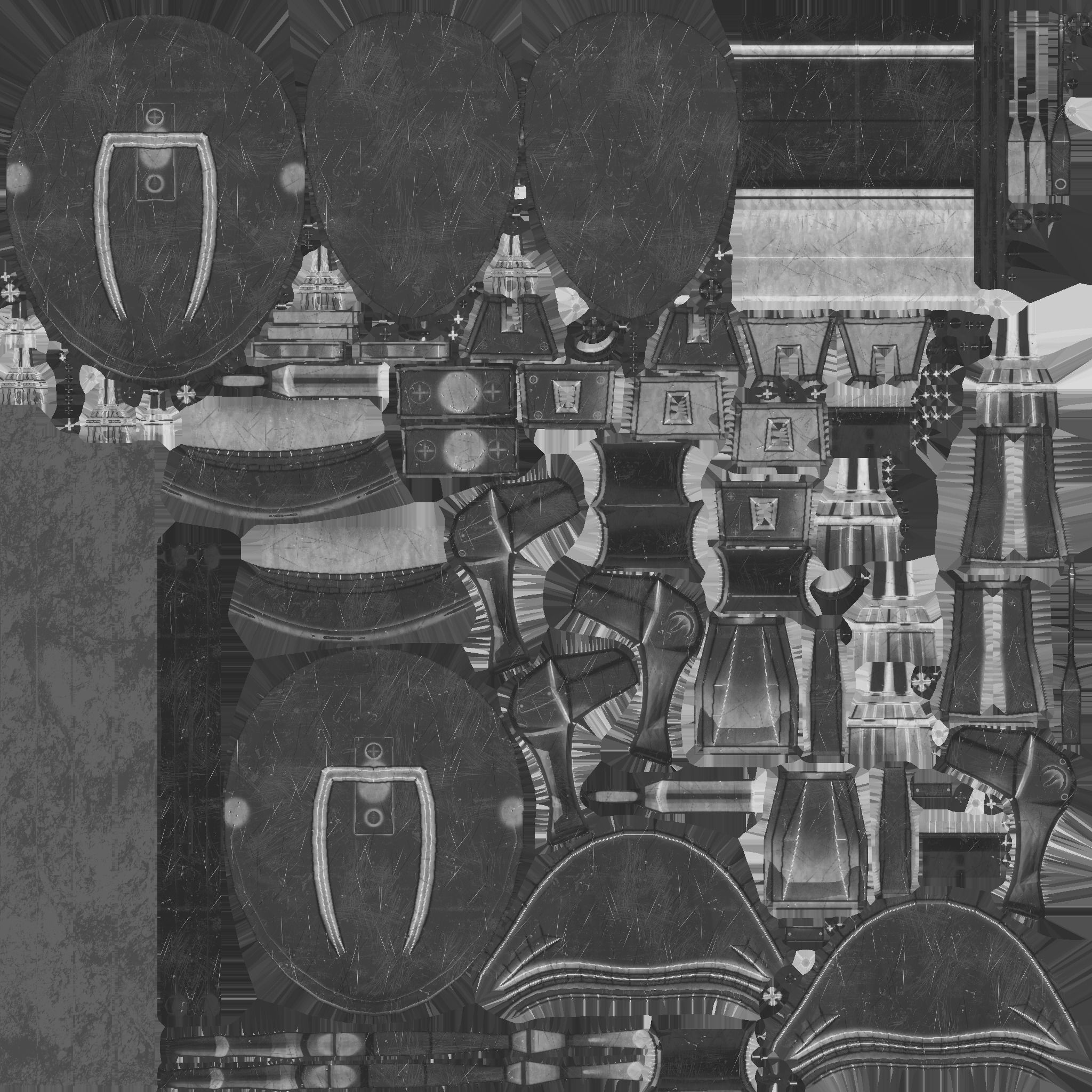 Mecatronico robot 3D model_15