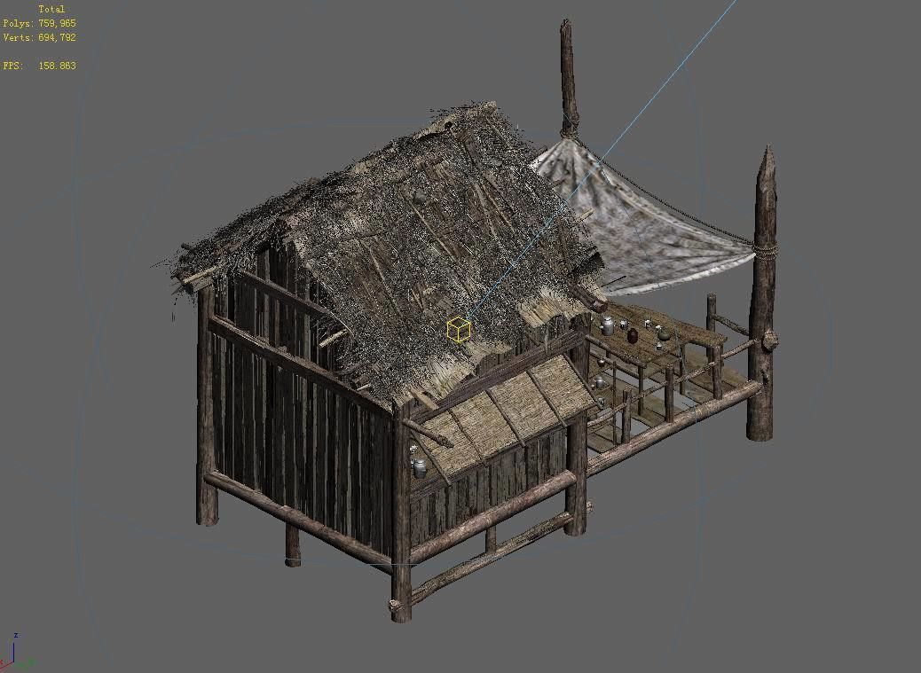 Public Map-Snow-Chalet 31 3D model_5