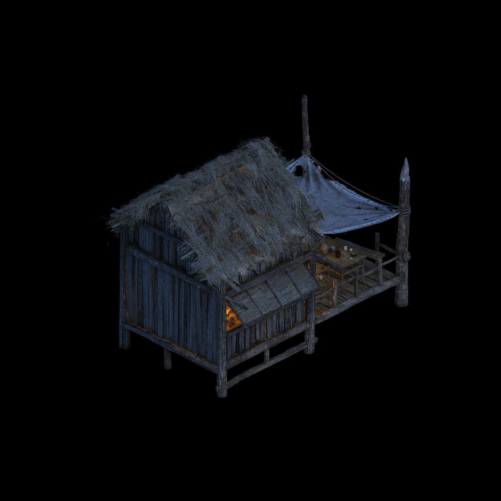 Public Map-Snow-Chalet 31 3D model_3