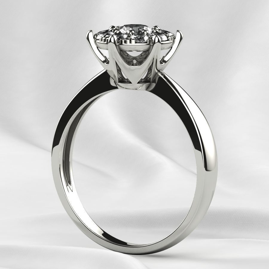 Fashion Gold Ring 3D print model_16