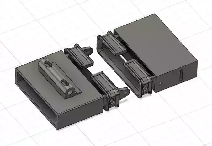 M134 Minigun Round Guide 3D print model