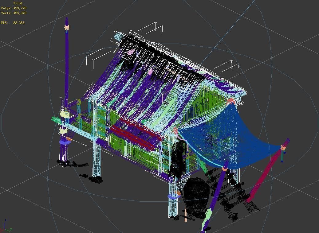 Public Map-Snow-Chalet 32 3D model_4