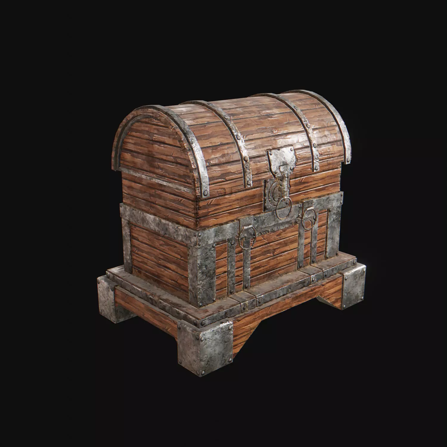 3D model Chest for Games VR / AR / low-poly | CGTrader