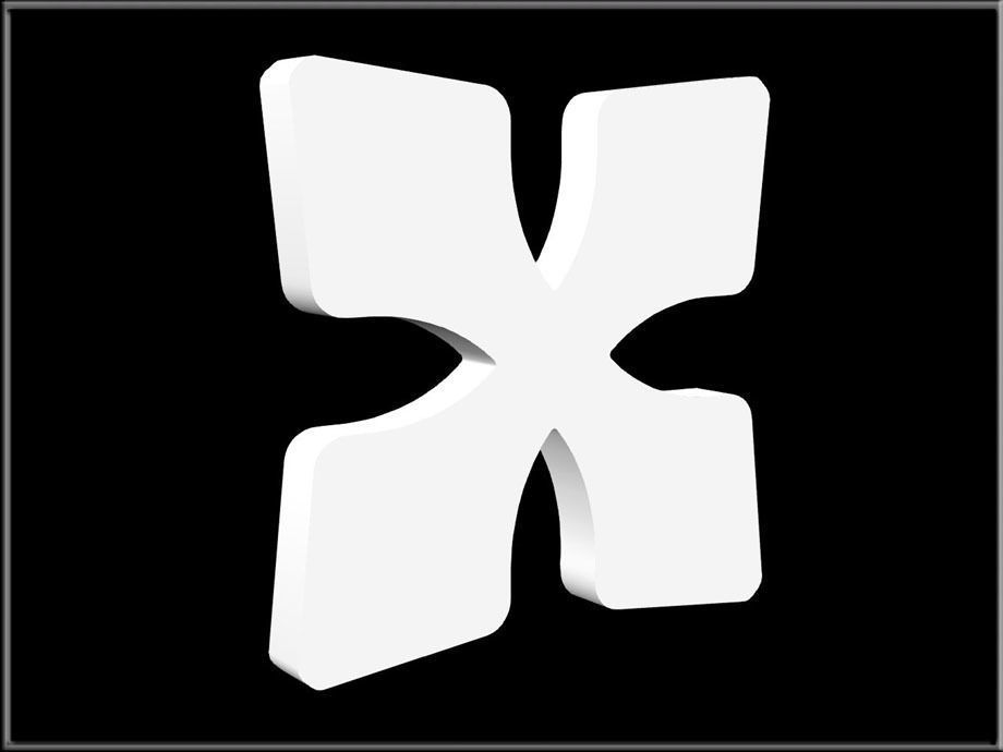 A DOUBLE SHARP SIGN Low-poly 3D model_2